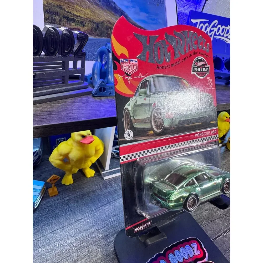 Hot wheels RLC Porsche 964 green